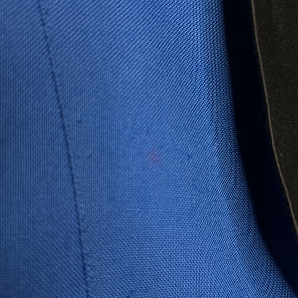 Smythe Shawl-Collar Blazer in Blue Size 8 - Picture 12 of 12